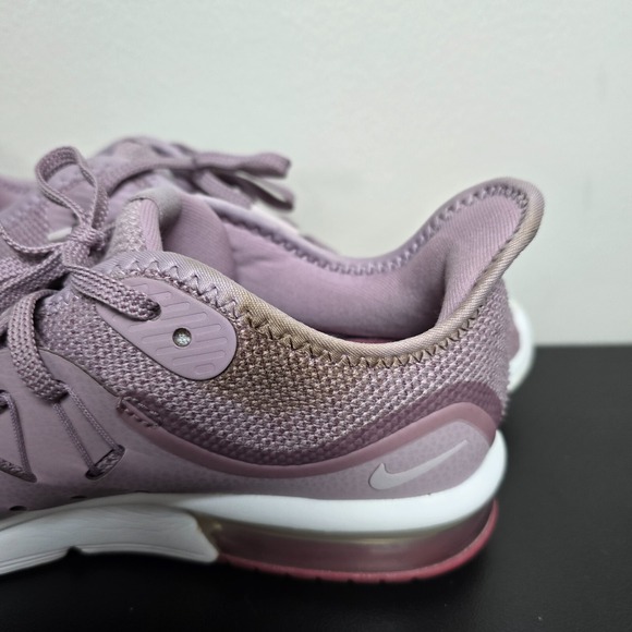 Nike Shoes Womens Size 8.5 Pink Elemental Rose Air Max Sequent 3 Performance Run - Picture 8 of 11